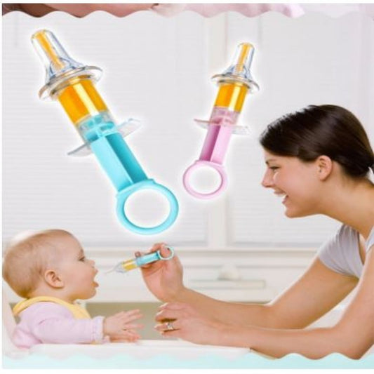 πΆ Smart Baby Medicine Dispenser Feeder β Needle Dropper & Pacifier Feeding Utensil πΌ