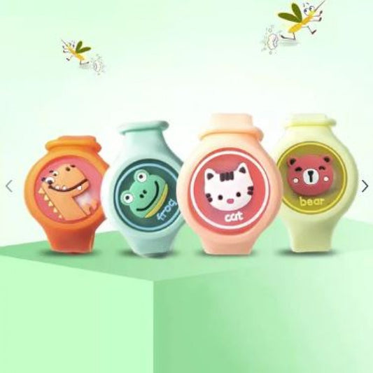 π¦ Baby Mosquito Repellent Band β Reusable Cartoon Bracelet for Outdoor Protection πΏ