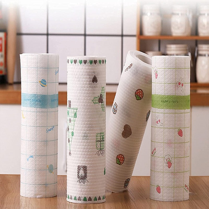 π§» 50 Sheets Kitchen Tissue Roll β Super Absorbent & Strong Paper Towel for Daily Use π½οΈ
