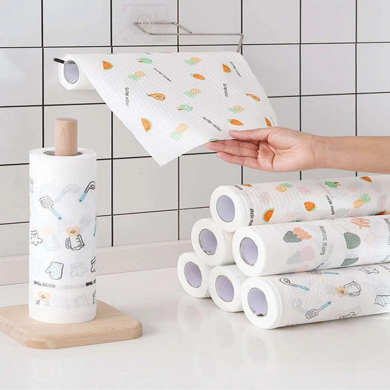 π§» 50 Sheets Kitchen Tissue Roll β Super Absorbent & Strong Paper Towel for Daily Use π½οΈ
