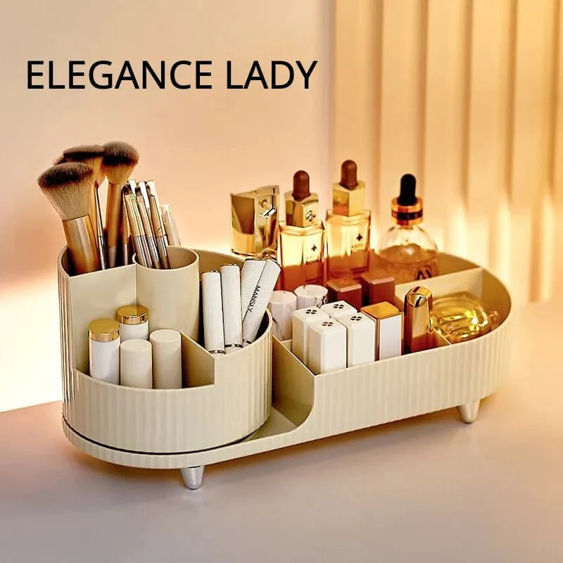 π Glamour Beauty Rotating Makeup Organizer β 360Β° Display Storage
