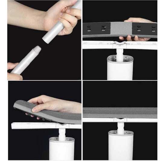 π§Ή Self-Wringing Sponge Mop β Dry & Wet Floor Cleaner