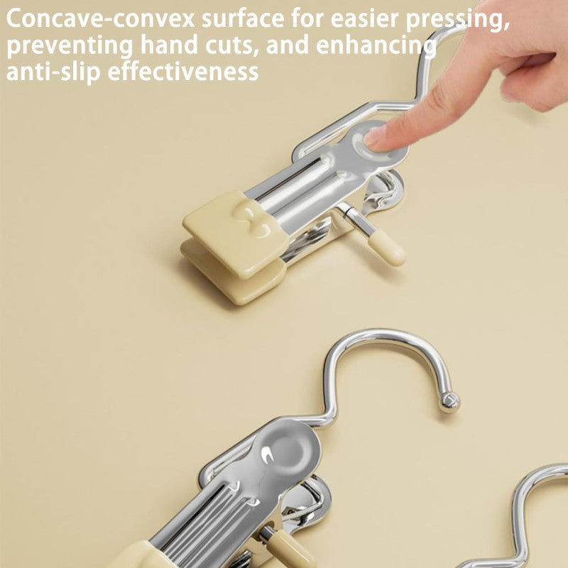 π 2Pc Multipurpose Non-Slip Clothes Hanger β Perfect for Trousers, Towels & Socks π§Ί