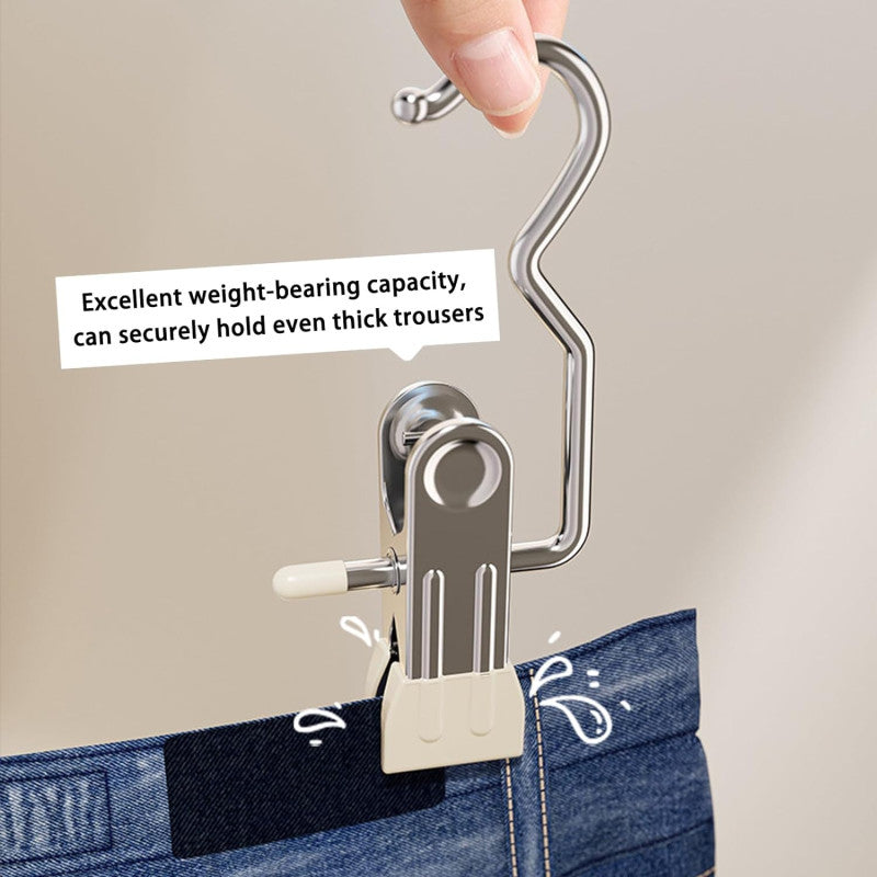 π 2Pc Multipurpose Non-Slip Clothes Hanger β Perfect for Trousers, Towels & Socks π§Ί