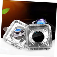 π³ (Pack of 10) Aluminum Foil Gas Stove Burner Covers β Non-Stick Gas Hob Protectors β¨