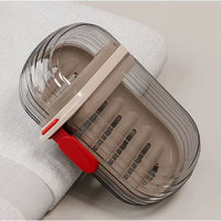 π§ 1Pc Travel Soap Container with Lid β Leakproof Soap Box with Drain Tray for Easy Drying πΏ