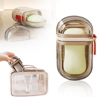 π§ 1Pc Travel Soap Container with Lid β Leakproof Soap Box with Drain Tray for Easy Drying πΏ