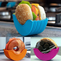 🍔 No-Mess Burger Holder Clip – Enjoy Every Bite, Hands-Free!