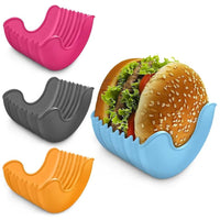 🍔 No-Mess Burger Holder Clip – Enjoy Every Bite, Hands-Free!