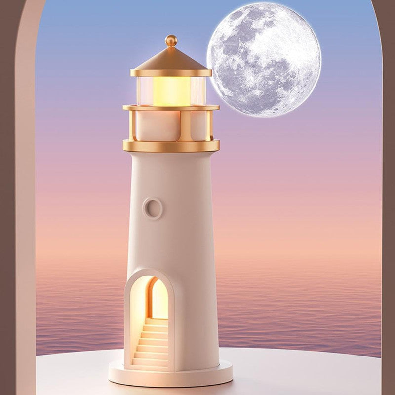 ✨ Aesthetic Moonlight Projector Lamp – LED Rechargeable Night Light with Music Sensor