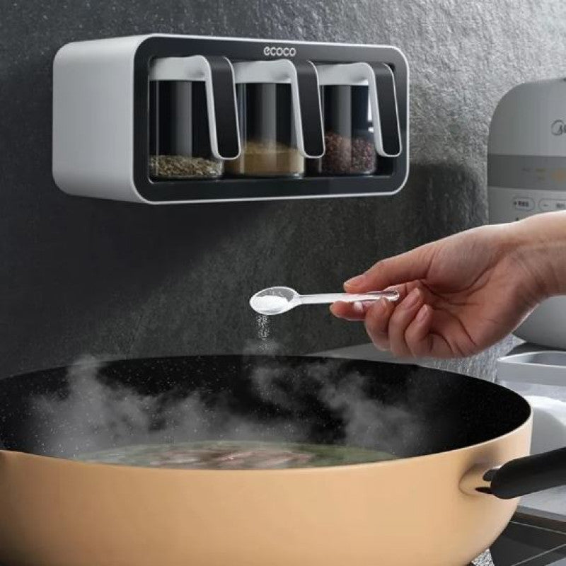 π§π‘ ECOCO Wall Hanging Spice Organizer β Multi-Layer Kitchen Storage Rack