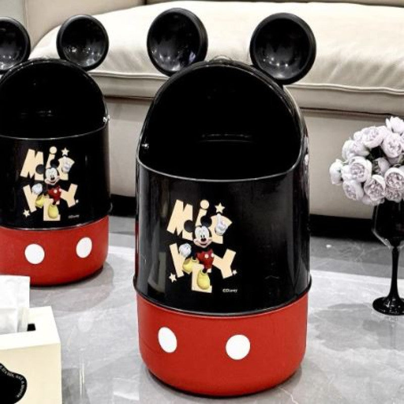 β¨π Mickey Mouse Mini Trash Bin β Cute Kitchen & Desk Storage Can