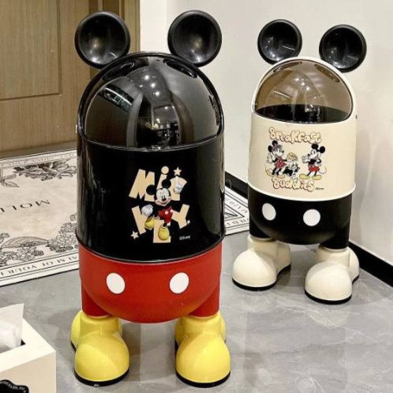 β¨π Mickey Mouse Mini Trash Bin β Cute Kitchen & Desk Storage Can