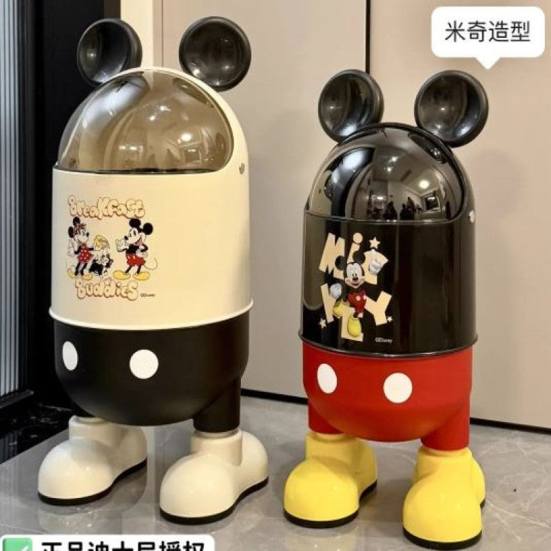 β¨π Mickey Mouse Mini Trash Bin β Cute Kitchen & Desk Storage Can