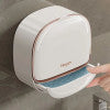 ✨ Soap Box with Lid & Drain Tray – Wall Mounted (Green)