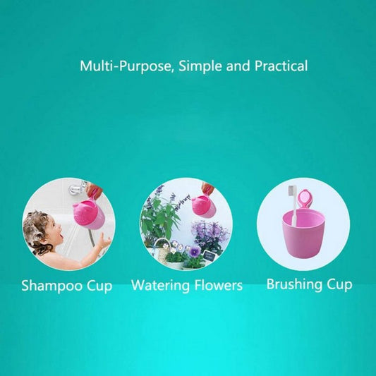 πΌ Baby Bath Rinser Cup β Gentle Eye Protection
