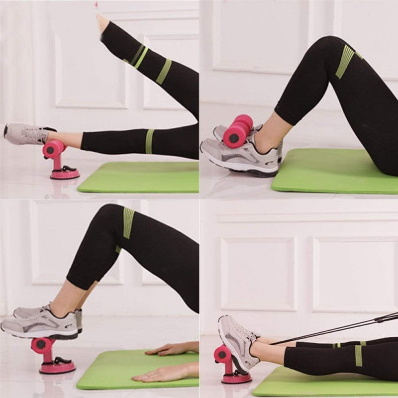 💪 Home Fitness Sit-Up & Push-Up Assistant Device – Adjustable Exercise Tool for Core Training 🏋️‍♂️