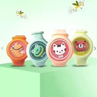 🦟 Baby Mosquito Repellent Band – Reusable Cartoon Bracelet for Outdoor Protection 🌿