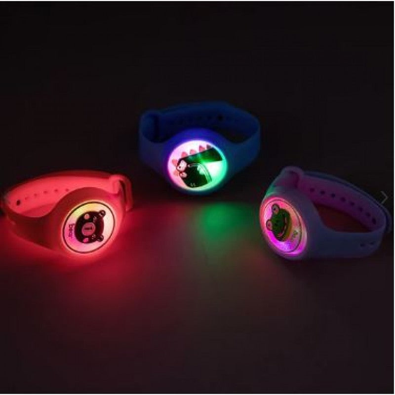 🦟 Baby Mosquito Repellent Band – Reusable Cartoon Bracelet for Outdoor Protection 🌿