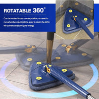🧽⬆️ Multifunctional Rotating Mop – Wet/Dry Cleaning for Home Surfaces