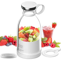 🥭 USB Rechargeable Juicer Bottle – 4-Blade Portable Blender & Smoothie Maker 💪