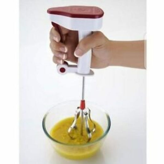 Easy Flow Powerless Hand Blender – Manual Egg Beater for Whisking, Blending & Stirring