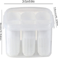 ✨ Refrigerator Food Storage Container with Lid – Fresh & Organized