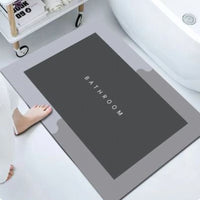 🚿 Water Absorbent Non-Slip Bath Mat – Quick Dry Bathroom Floor Mat 🛁