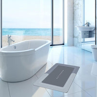 🚿 Water Absorbent Non-Slip Bath Mat – Quick Dry Bathroom Floor Mat 🛁