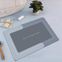 🚿 Water Absorbent Non-Slip Bath Mat – Quick Dry Bathroom Floor Mat 🛁