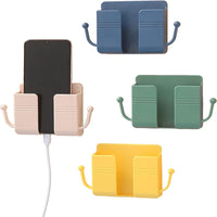 📱 Wall-Mounted Mobile Phone Holder with Hook – Charging Stand & Organizer for Home & Office ⚡