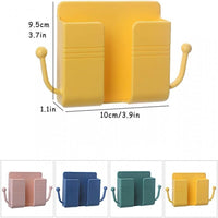 📱 Wall-Mounted Mobile Phone Holder with Hook – Charging Stand & Organizer for Home & Office ⚡