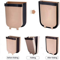 🗑️ Hanging Trash Can – Collapsible Kitchen Cabinet Door Bin
