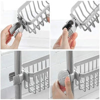 🚰 Faucet Hanging Sponge Holder – Space-Saving Sink Organizer