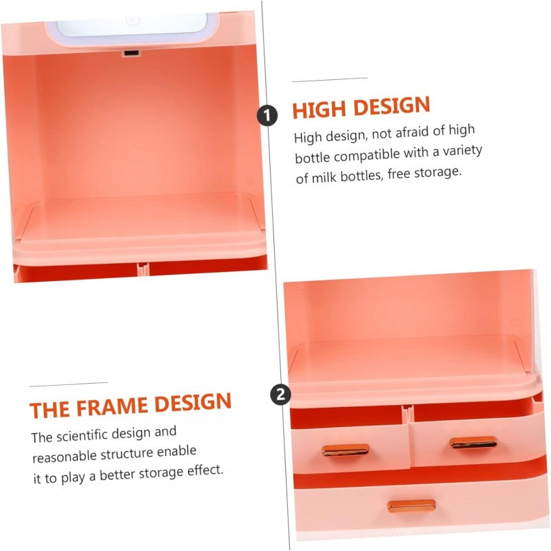 💄 LED Makeup & Jewelry Organizer Box – Stylish Storage Tray