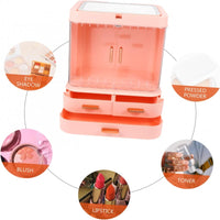 💄 LED Makeup & Jewelry Organizer Box – Stylish Storage Tray