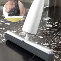 🧹 Self-Wringing Sponge Mop – Dry & Wet Floor Cleaner