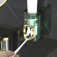 🦷 Wall-Mounted Automatic Toothpaste Dispenser – Hands-Free Squeezer for Bathroom 🚿