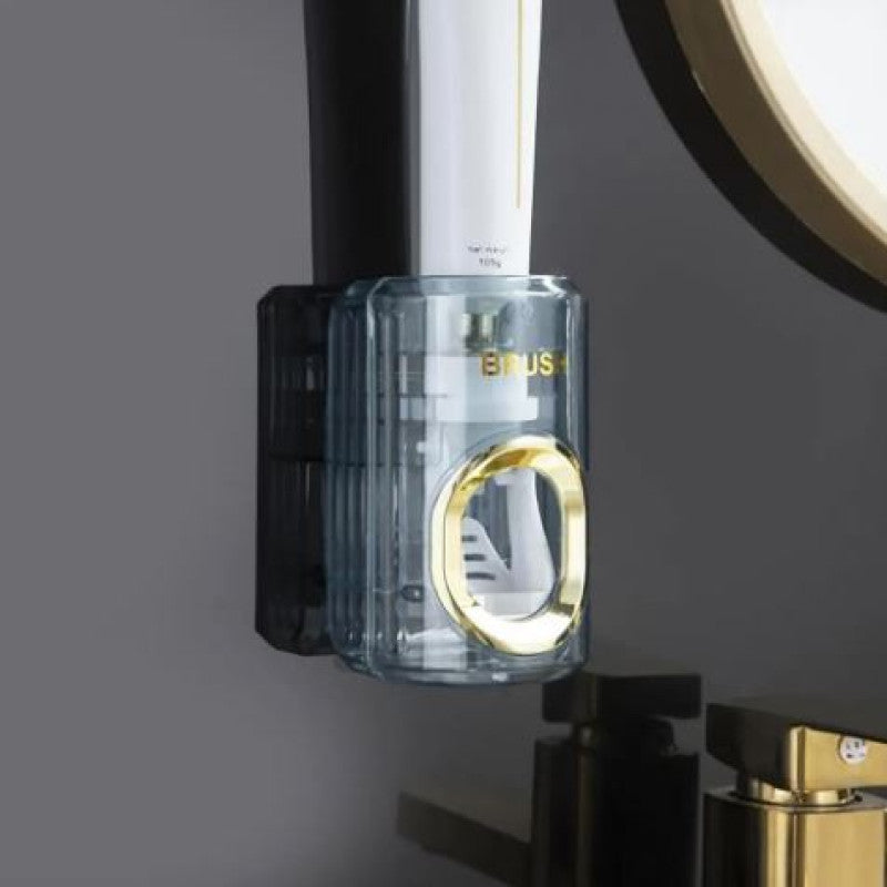🦷 Wall-Mounted Automatic Toothpaste Dispenser – Hands-Free Squeezer for Bathroom 🚿
