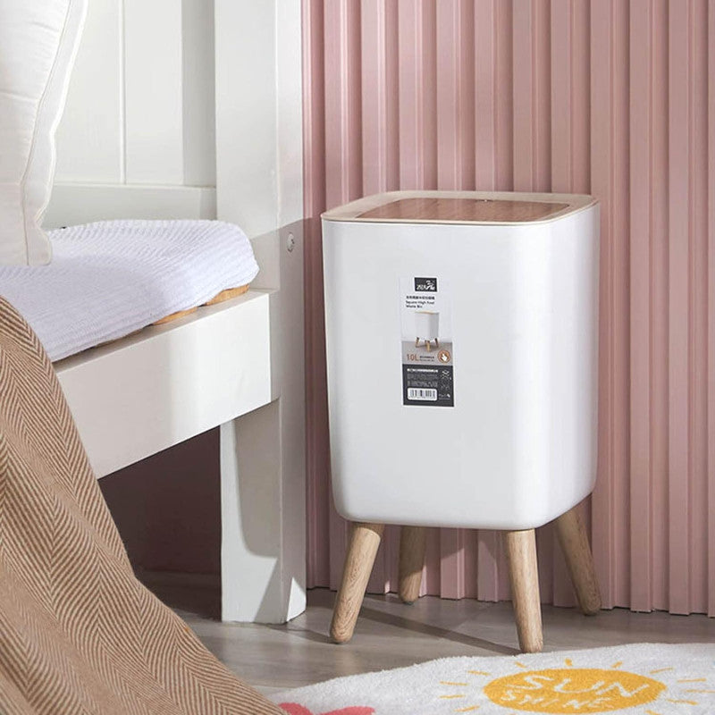 ♻️ High Foot Dustbin with Lid