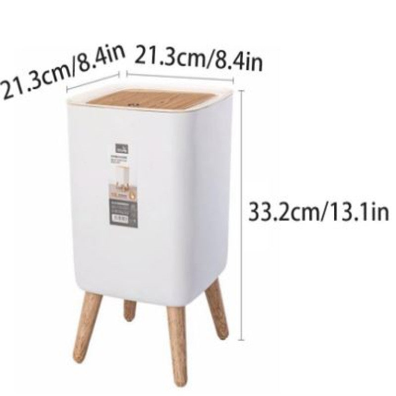 ♻️ High Foot Dustbin with Lid