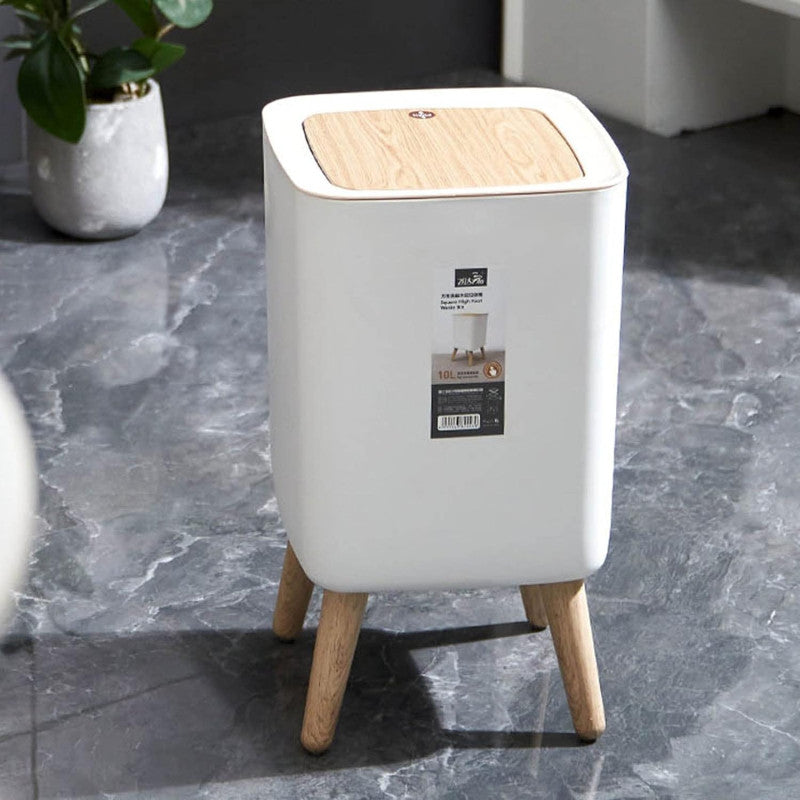 ♻️ High Foot Dustbin with Lid
