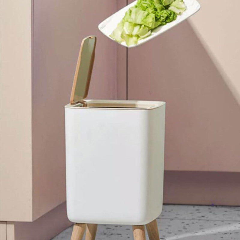 ♻️ High Foot Dustbin with Lid
