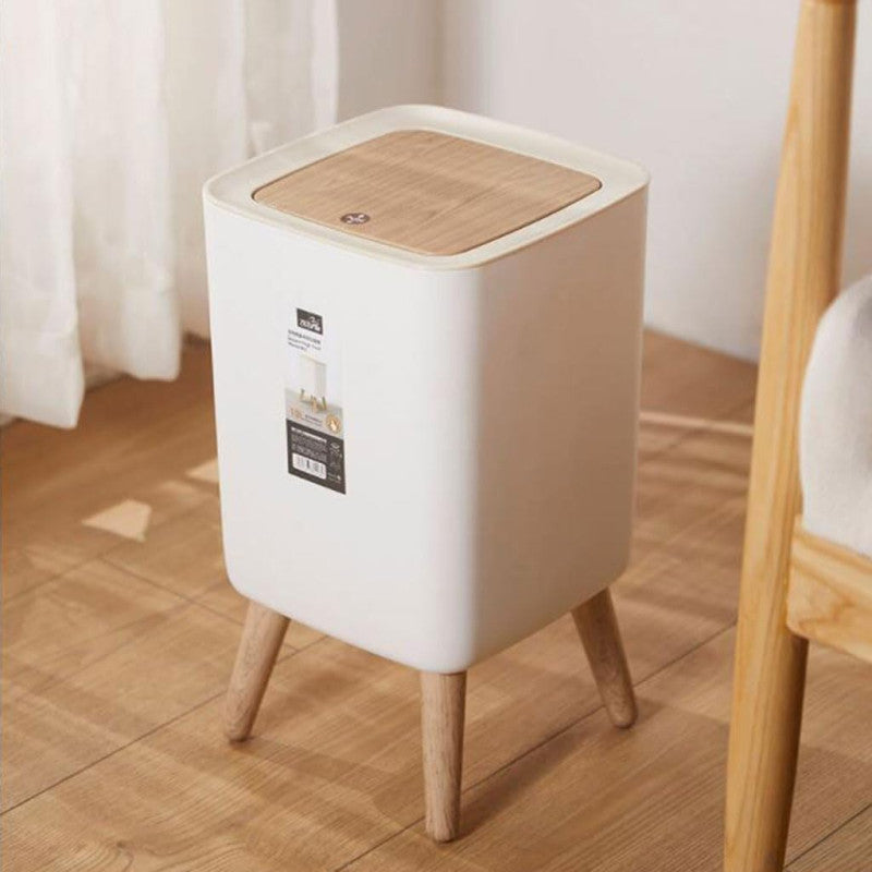 ♻️ High Foot Dustbin with Lid
