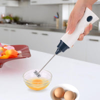 ⚡ USB Rechargeable Electric Stirrer – Stainless Steel Mixer for Coffee, Eggs & Drinks