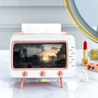✨ Tissue Box Cover – Retro TV Style for Home & Office