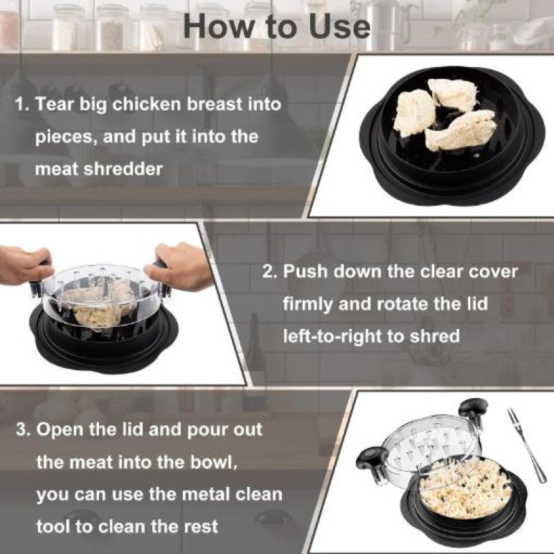 🍗 Chicken Shredder Tool – Quick & Easy Meat Shredder