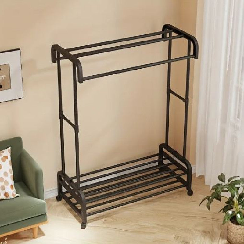 👕 Freestanding Clothes & Garment Rack – Sturdy Storage Organizer