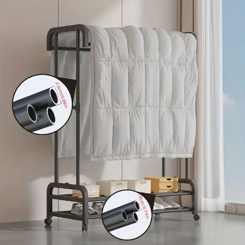 👕 Freestanding Clothes & Garment Rack – Sturdy Storage Organizer