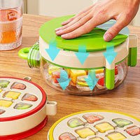 ❄️ 2-in-1 Ice Cube Mold & Water Bottle with Lid